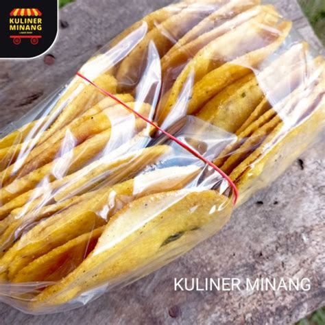 Jual Kerupuk Karupuak Lento Lonjong Oleh Oleh Asli Cemilan Kampung