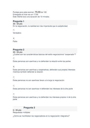 Cuestionario De Autoevaluaci N M Dulo Metodos Alternativos De