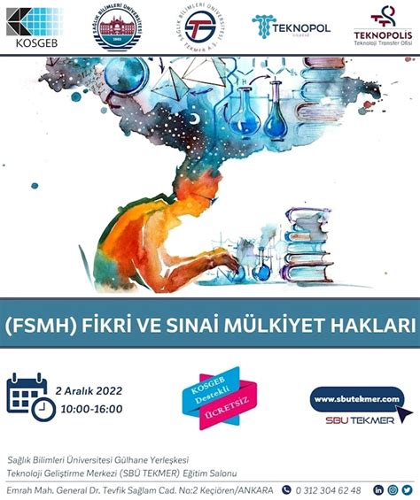 SBÜ TEKMER tarafından Fikri ve Sınai Mülkiyet Hakları Konulu Eğitim