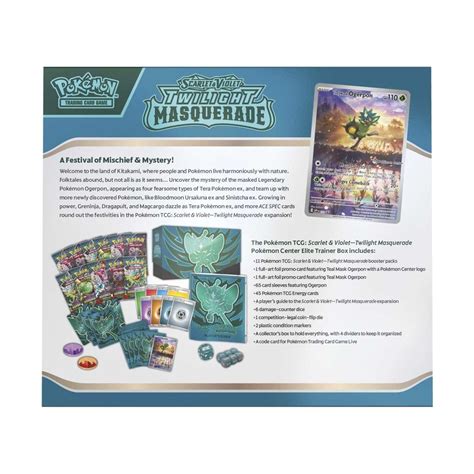 Pokémon TCG Scarlet Violet Twilight Masquerade Pokémon Center Elite