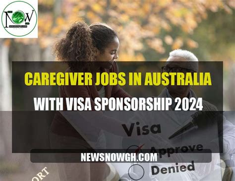 Caregiver Jobs In Australia With Visa Sponsorship 2024