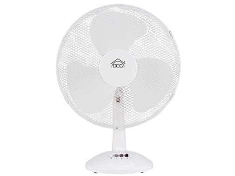 Ventilatore da tavolo DCG 3 pale Ø 40 cm bianco OBI