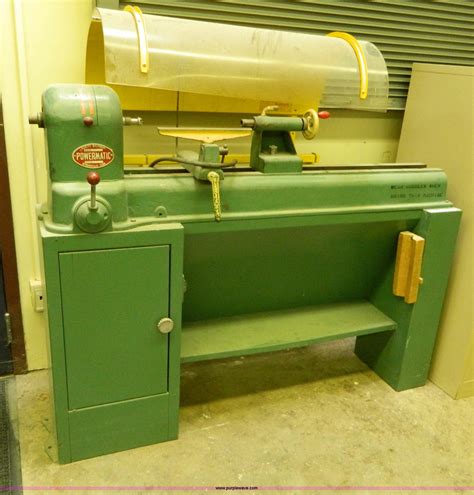 Powermatic 45 Wood Lathe In Hays Ks Item E9401 Sold Purple Wave