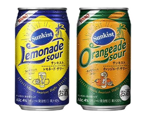 "Adult lemonade" that became alcohol! "Sunkist lemonade sour" Somehow ...