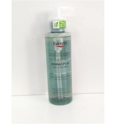 EUCERIN DERMOPURE OIL CONTROL GEL LIMPIADOR FACIAL 1 ENVASE 200 ML