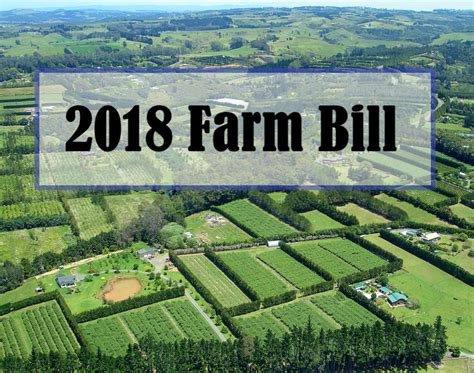 The 2018 Farm Bill Is Officially Here - Specialty Crop Grower