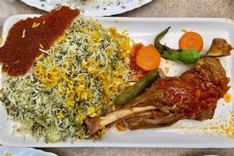 recipe for cooking rice vegetables with muscle and Iranian saffron