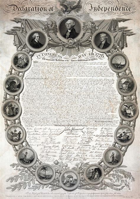 Facsimile of the original draft of the Declaration of Independence 1776 ...