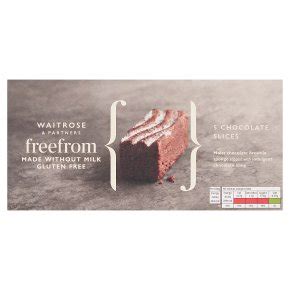 Waitrose Free From 5 Chocolate Slices | Waitrose & Partners