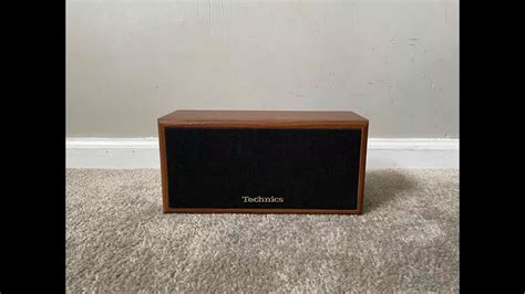 Technics Sb C Home Theater Center Channel Surround Speaker Youtube