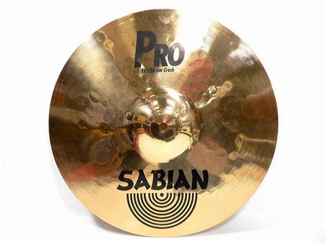 中古SABIAN セイビアン PRO 15 38 cm Crash ga3 の落札情報詳細 ヤフオク落札価格検索 オークフリー