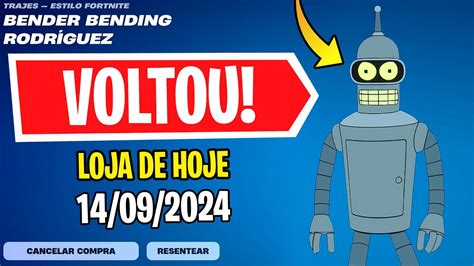 Futurama Voltou Nova Loja De Hoje Fortnite De Setembro