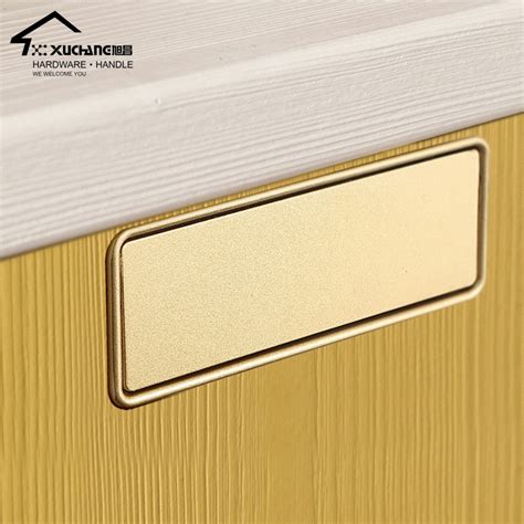 Hardware Furniture New Exclusive Design Sand Gold Finish Modern Kitchen