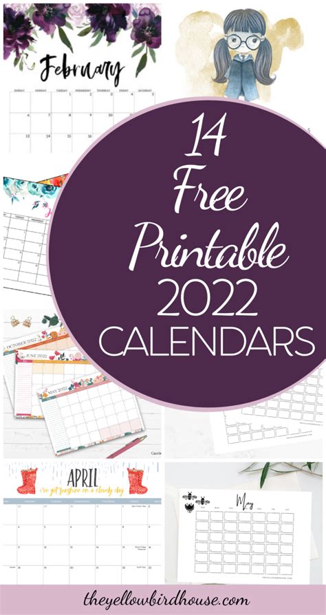 Printable Yearly Calendar