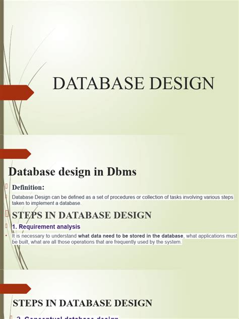 Database Design | PDF