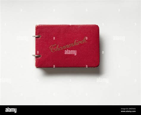 Vintage Souvenir Photo Album Stock Photo Alamy