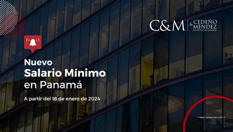 Nuevo Salario Mínimo En Panamá