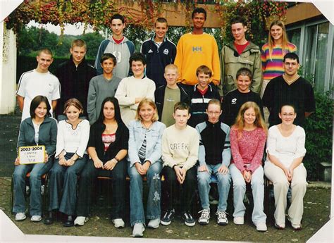 Photo De Classe E A Ann E De Coll Ge Jean Follain