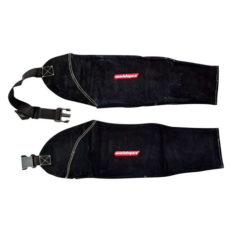 Leather Welders Sleeves With Shoulder Strap Weldmax