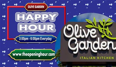 Olive Garden Happy Hour Menu Drinks And Prices Guide 2024