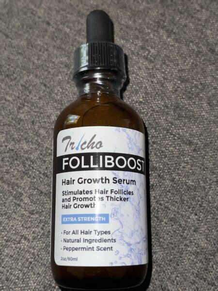 Tricho Folliboost Hair Growth Serum For Hair Density Thickness