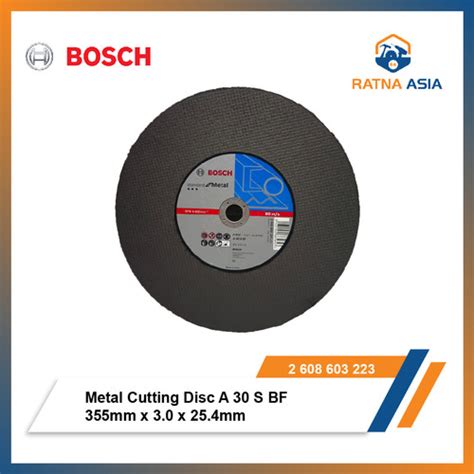 Jual Mata Gerinda Potong 14 Bosch A30SBF 355mm X 3 0 X 25 4mm Kota