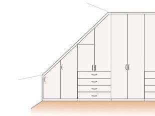 Schränke in Dachschrägen urbana möbel München