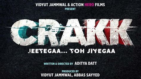 Crakk Vidyut Jammwal First Look Amy Jackson Nora Fatehi Arjun