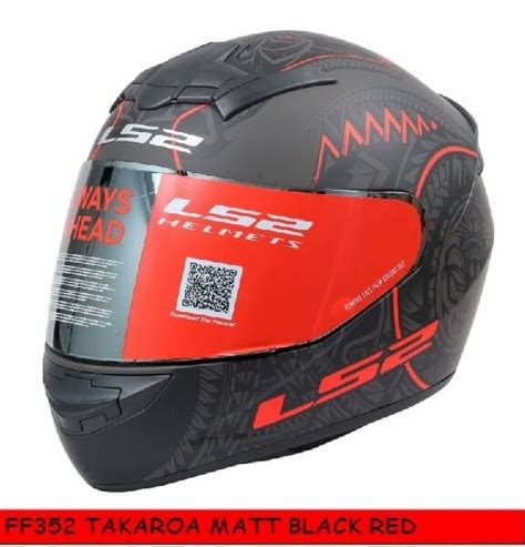 Ls Ff Rookie Takora Matt Black Red Full Face Helmet Custom Elements