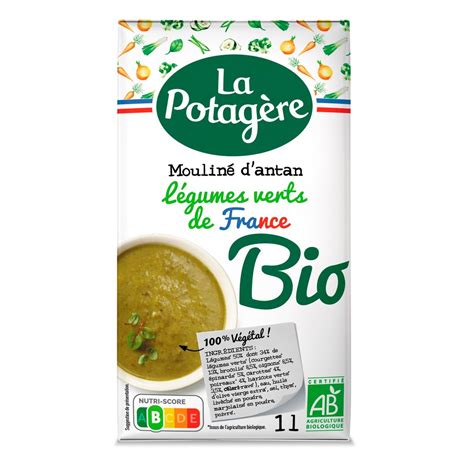 La Potagere Soupe Moulin E D Antan L Gumes Verts Bio Personnes L Pas