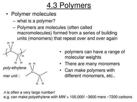 Ppt Chapter Polymer Structures Powerpoint Presentation Free