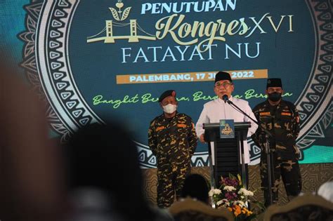 Tutup Gelaran Kongres Fatayat NU Ketum PBNU Berikan Apresiasi