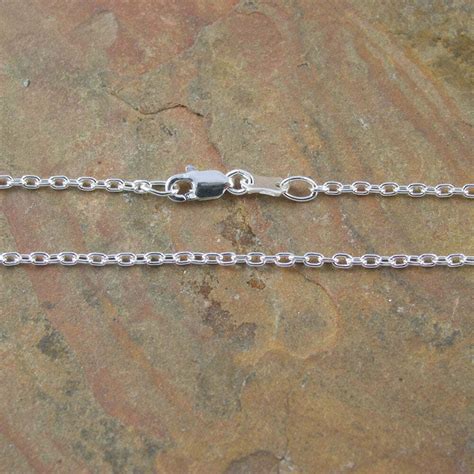 Sterling Silver Cable Chain 60CM Transglobal Trading Australian