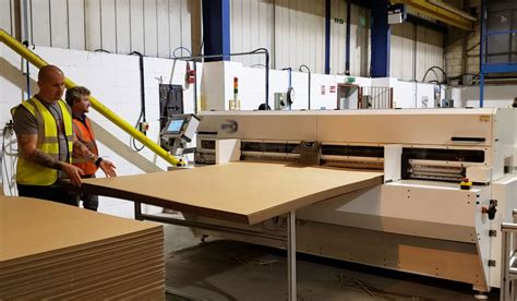 Our First Bm Cardboard Box Making Machine In Uk Aopack