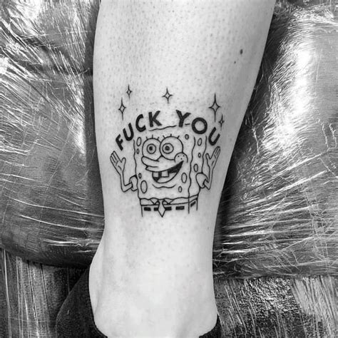 Bob Esponja Tattoo Boas Ideias Para Tatuagem Tatuagem Dos Simpsons