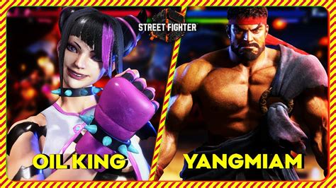 SF6 Oil King JURI Vs YANGMIAN RYU SF6 Closed Beta 2 Part 01