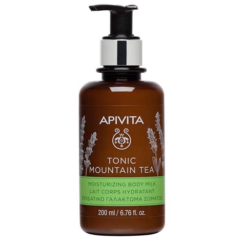 Amazon Apivita Tonic Mountain Tea Moisturizing Body Lotion With