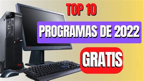 10 MELHORES Programas Gratuitos Para PC De 2022 YouTube