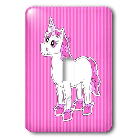 Unicorn Pink And White Single Toggle Switch Lsp 175386 1 Walmart