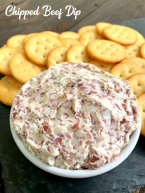 Chipped Beef Bagel Dip