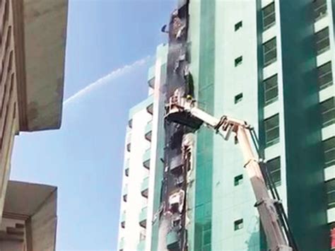 More than 300 people evacuated after Ajman tower fire | Uae – Gulf News