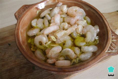 Gambas al ajillo en el microondas Receta FÁCIL y RÁPIDA