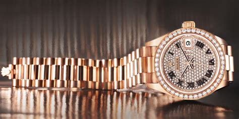 High Quality Swiss Rolex Lady Datejust Rose Gold Pave Diamond Dial 279135 Fake Watches For