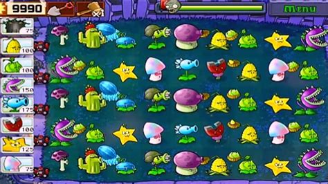 Plants Vs Zombies Survival Night All Plants Vs All Out Zombies Full