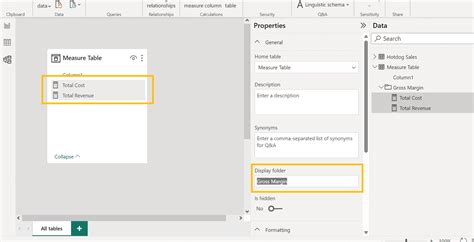 Creating Power Bi Measure Tables And Folders