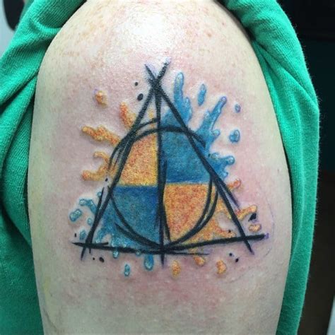 Deathly Hallows Tattoo Designs, Ideas and Meaning - Tattoos For You