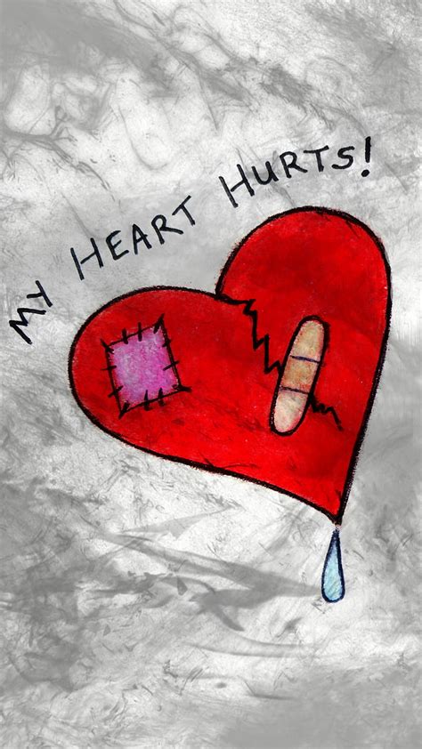 Sad Broken Heart Drawings