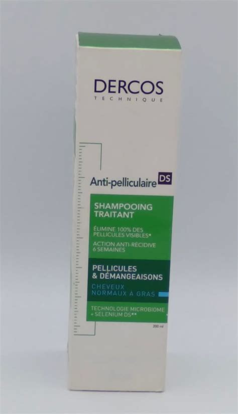 Vichy Dercos Anti Pelliculaire Ds Shampooing Traitant Cheveux Normaux