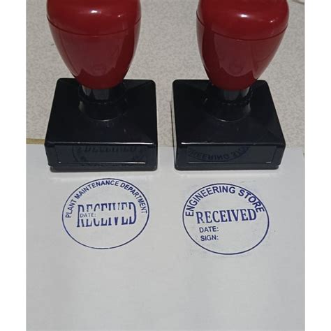 Customized Self Inking Stamp For Logo Shopee Philippines