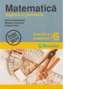 Matematica Exercitii Si Probleme Pentru Clasa A A Algebra Si